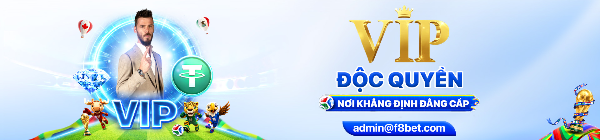 f8bet banner quà tặng độc quyền dành cho vip